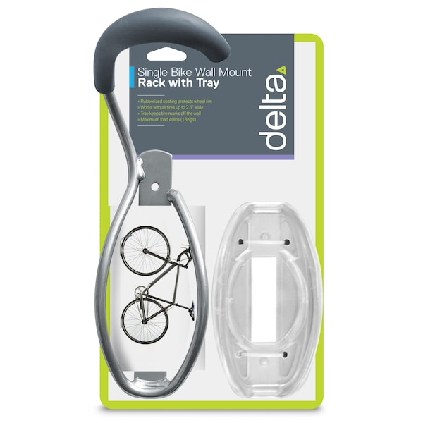 Delta Cycle Leonardo Da Vinci Single Bike Rack / Tire Tray RS4007C Zoro